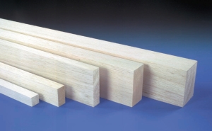 4 x 4 x 36 BLOCK BALSA